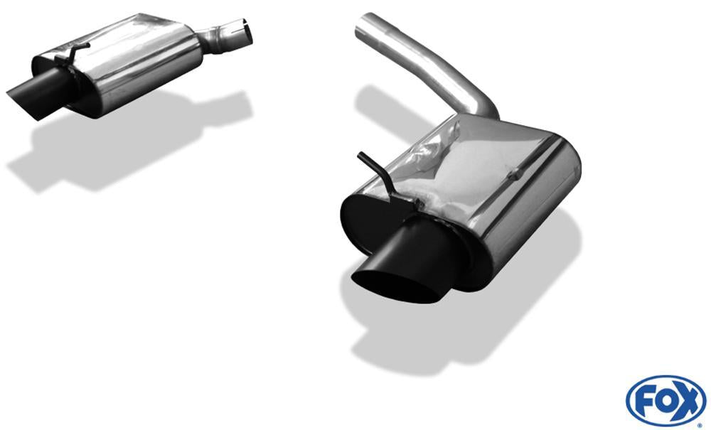 Audi A5 (B8/B81) Rieger ESD links/rechts, Audi A5 (B8) Sportback 2,0l TFSI 132/155kW 2,7l TDI 140kW 3,0l TDI 176kW für RIEGER-Heckeinsatz, links, rechts, Sonderendrohr 115x85 scharfkantig