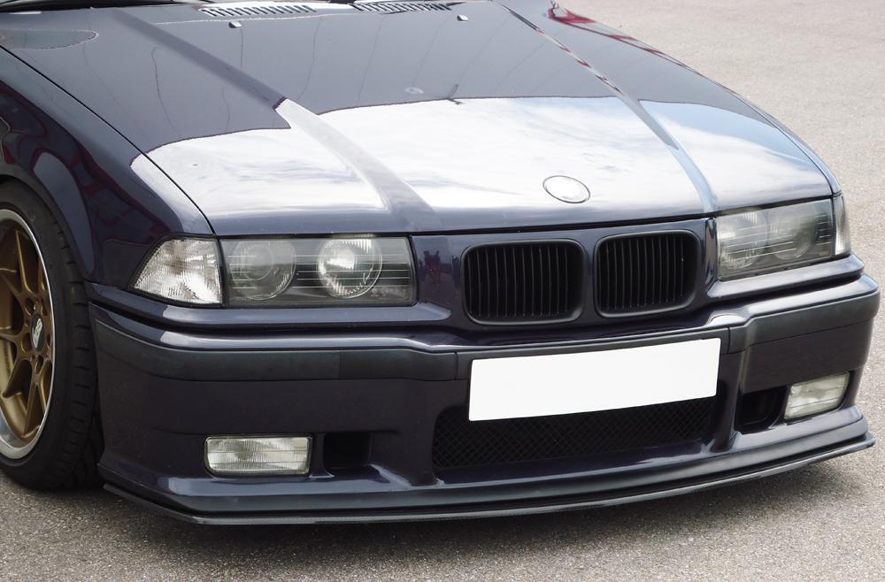 BMW 3er E36 Carbon Spoilerschwert für BMW E36 nur für orig. M-Paket Frontschürze für orig. Frontschürze, Carbon, für Fzg. mit M-Technik,
inkl. Montagezubehör, Gutachten