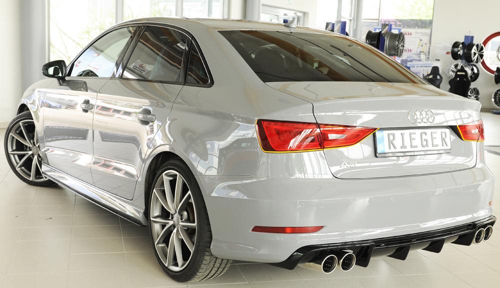 Friedrich Duplex-Sportendschalldämpfer 4x90mm Audi A3 (8V) Limousine, ab Bj. 2013 2WD (Frontantrieb)
1.4l TFSI 90/92/103/110kW
1.8l TFSI 132kW
2.0l TDI 110/135kW,