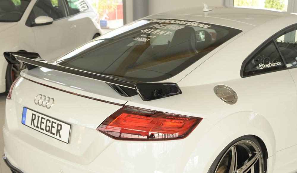 Audi TT RS (8J/8J1-FV/8S) Heckspoileraufsatz für orig. TT-RS Heckspoiler Audi TT-RS (8J/8J1-FV/8S) bis Facelift (-08/2018) für orig. Audi TT-RS Heckspoiler,
inkl. Montagezubehör, Teilegutachten,
(Artikel ist nicht lackiert)