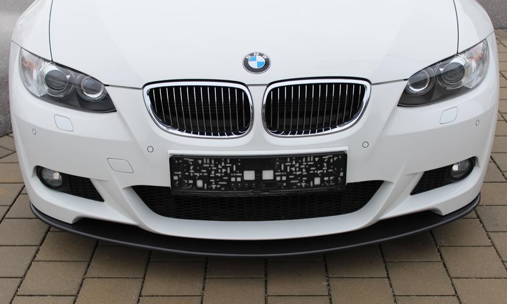 BMW 3er E92 Carbon Spoilerschwert für BMW 3er E92/E93 nur für orig. M-Paket Frontschürze Carbon, für Fzg. mit M-Technik,
inkl. Montagezubehör, Gutachten