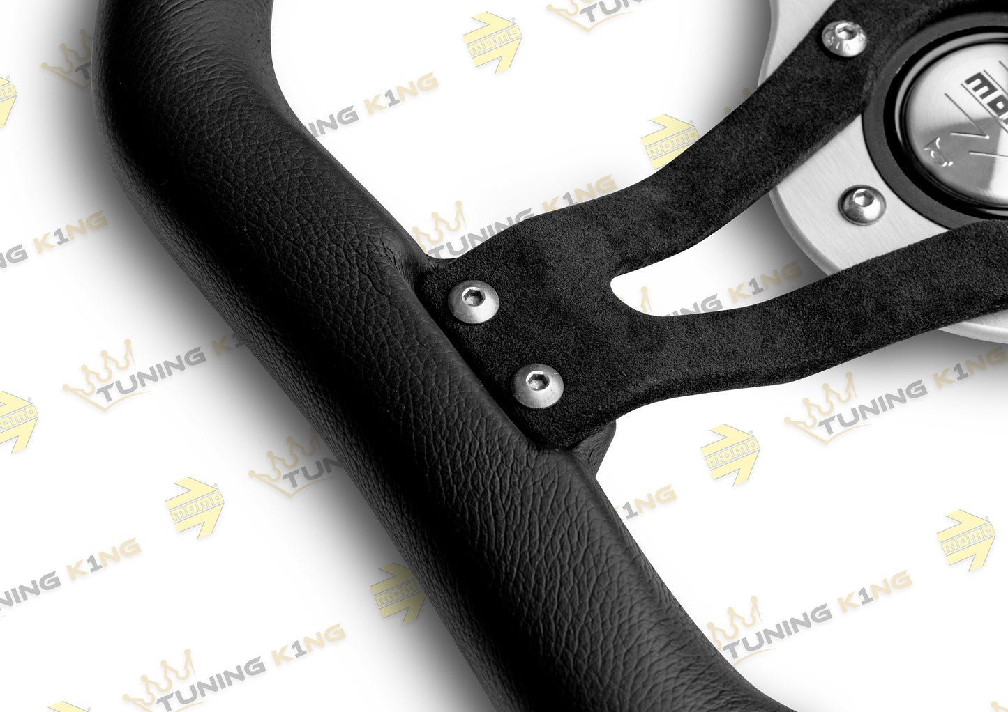 Momo Lenkrad TREK 350mm Alcantara / Glattleder