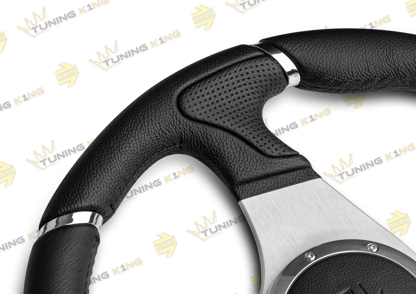 MOMO Lenkrad Millenium 350mm Glattleder