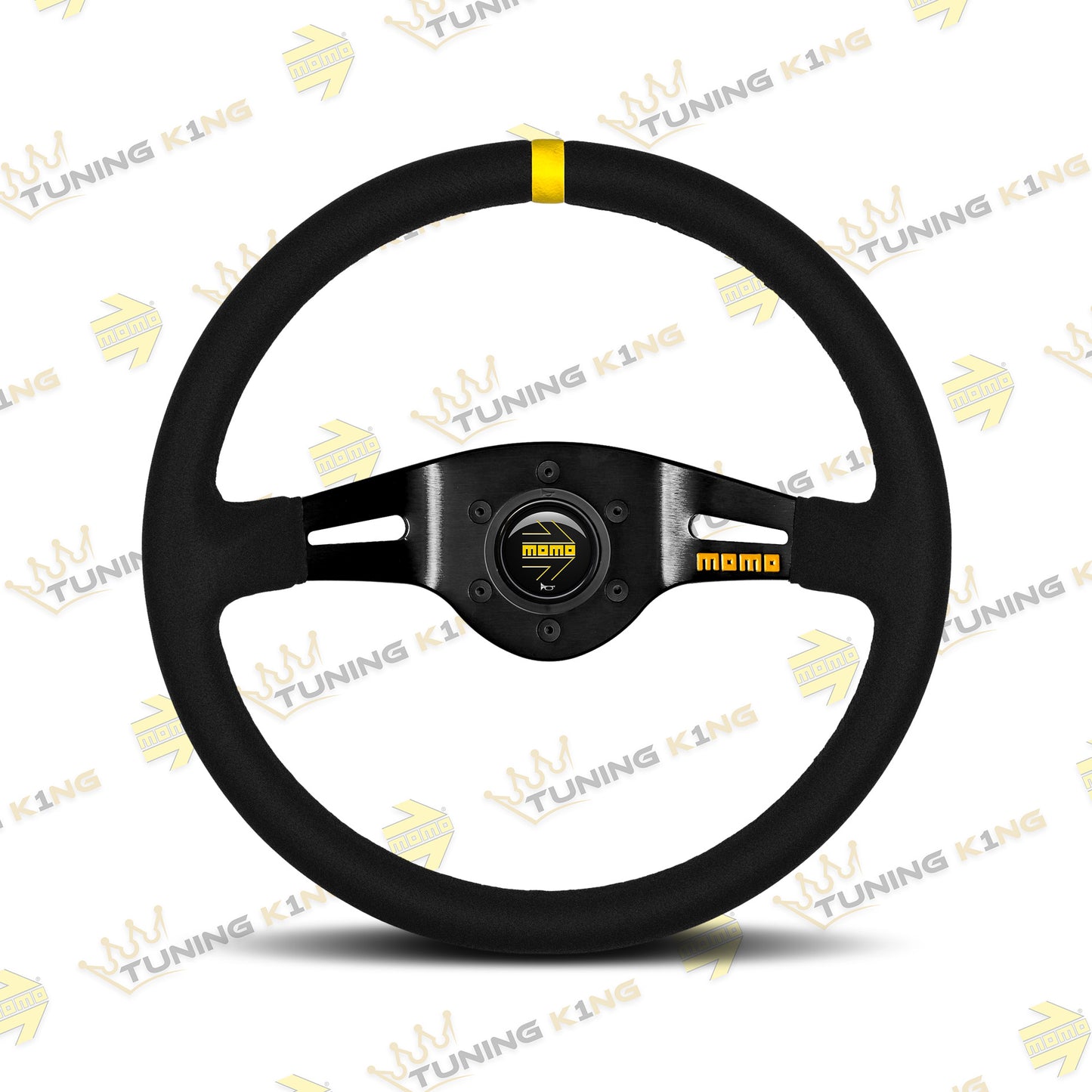 MOMO Lenkrad MOD. 03 350mm Schwarz Wildleder