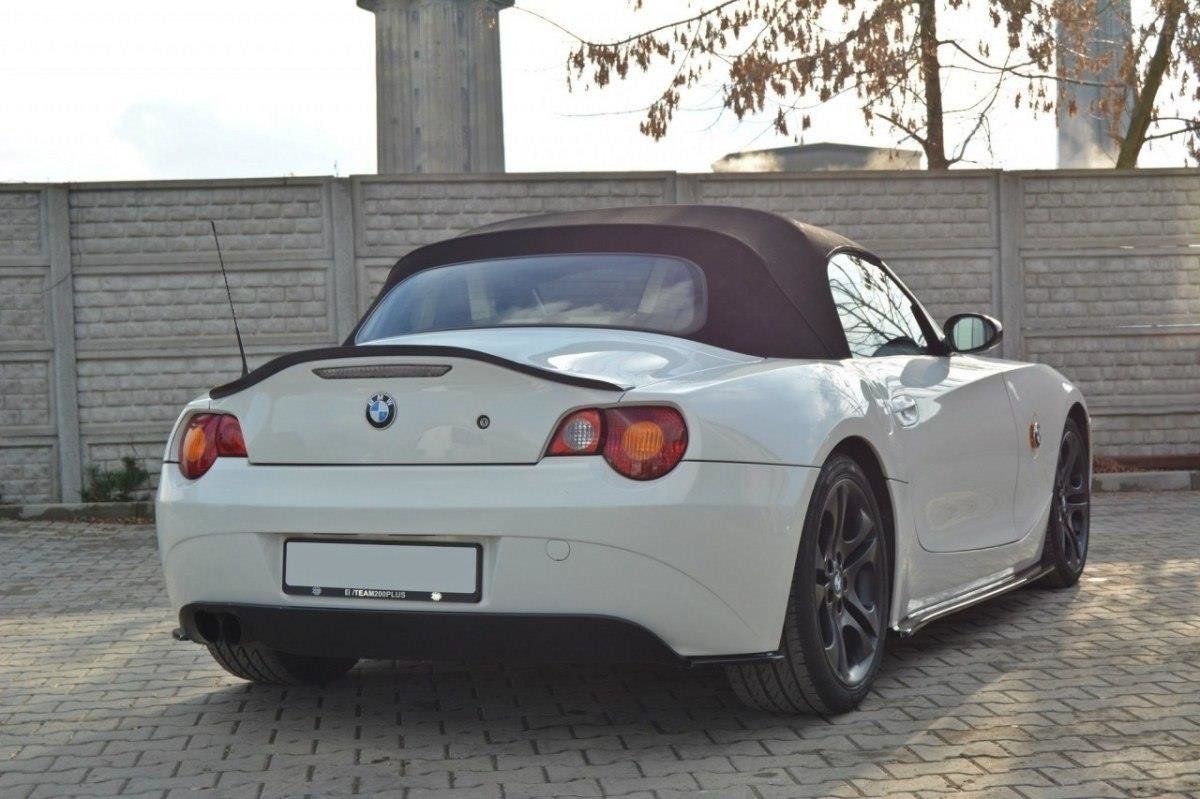 Spoiler CAP für BMW Z4 E85 vor Facelift schwarz matt