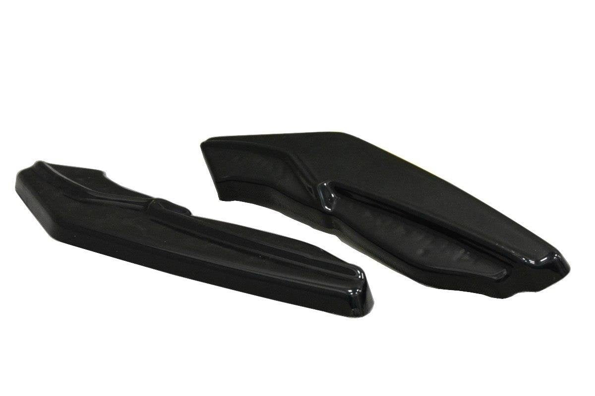 Heck Ansatz Flaps Diffusor für Renault Laguna mk 3 Coupe Carbon Look