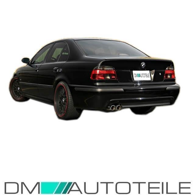Rot Smoke LIMOUSINE Rückleuchten Set +2x Seitenblinker + Birnen passt für BMW 5er E39 95-00