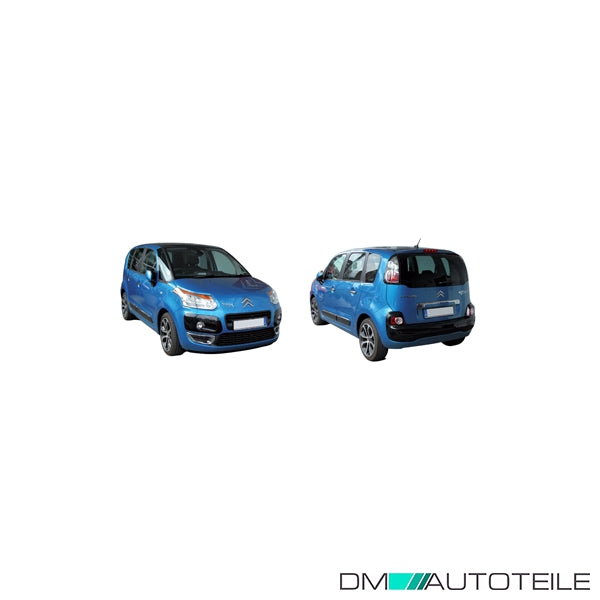 Satz Stoßstangen Gitter Blende vorne für Citroën C3 Picasso SH Baujahr 2009-2011