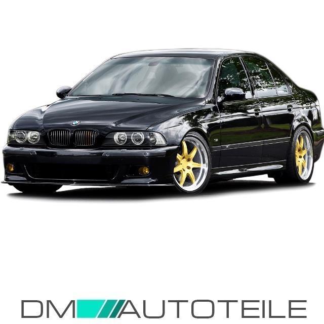 SET Sport STOßSTANGE vorne PDC passt für BMW E39 nicht M5 M +NSW Gelb+NIETEN+ABE