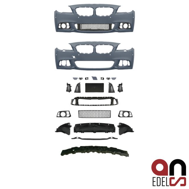 AN Sport Stoßstange vorne für SRA & PDC+ Zubehör passend für BMW F10 F11 LCI M-Paket 13-17