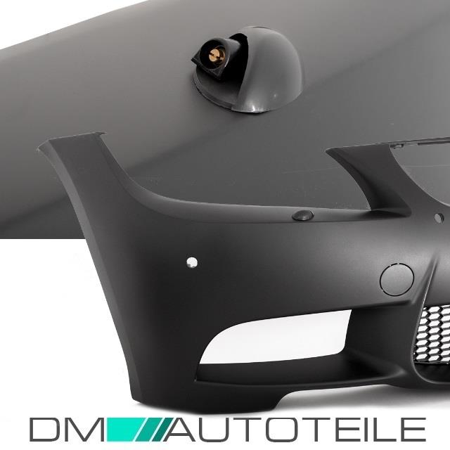 LCI Sport Stoßstange Schwarz PDC/SRA +Luftkanäle passt für BMW E90 E90 08-11+ABE