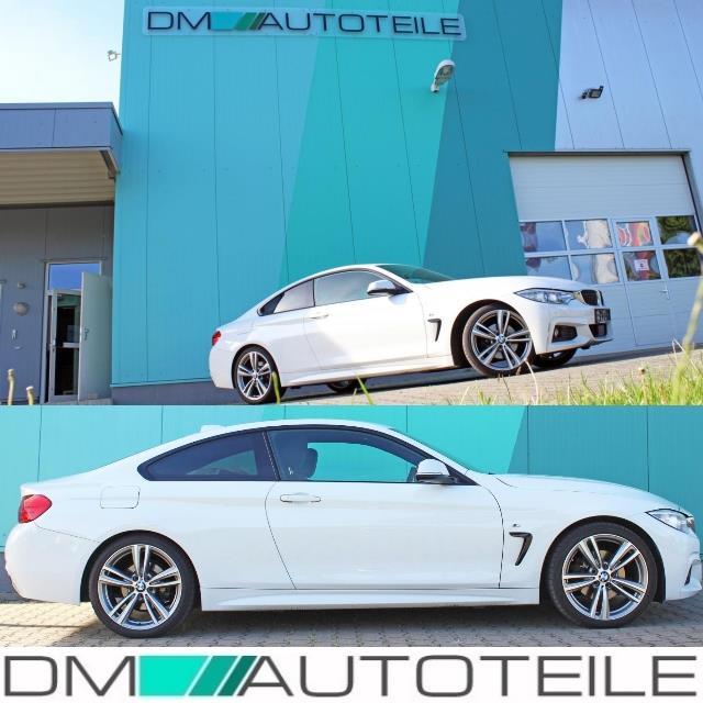 SET Sport Seitenschweller Schweller ABS passt für BMW 4er F32 F33 Serie und M-Paket