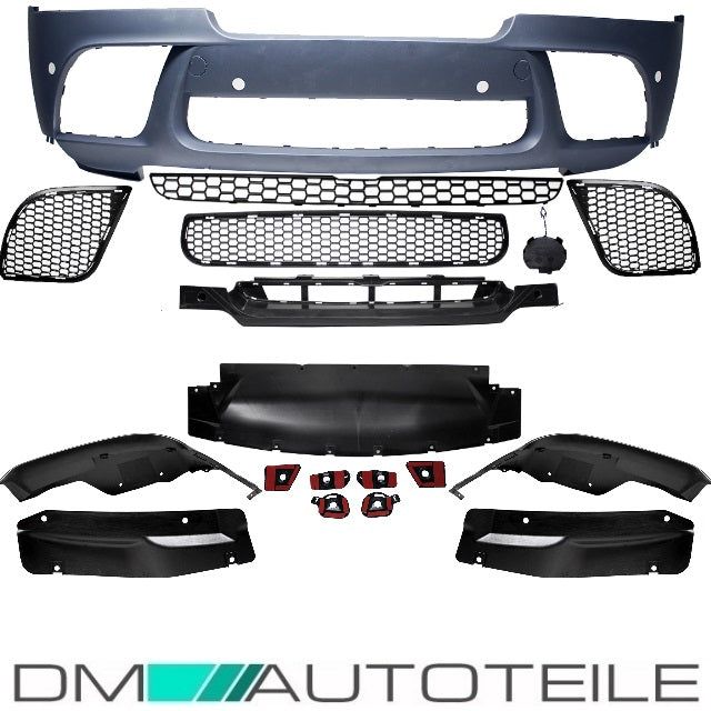 Sport-Performance Stoßstange vorne für PDC + Zubehör passend für BMW X6 E71 08>