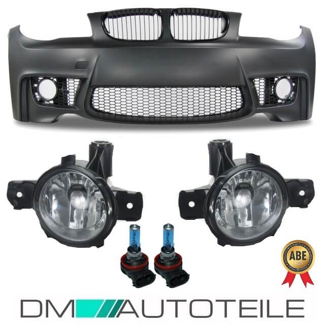 Sport Front Stoßstange passt für 1er BMW E81 E82 E87 E88 auch M+NSW Chrom+ ABE*