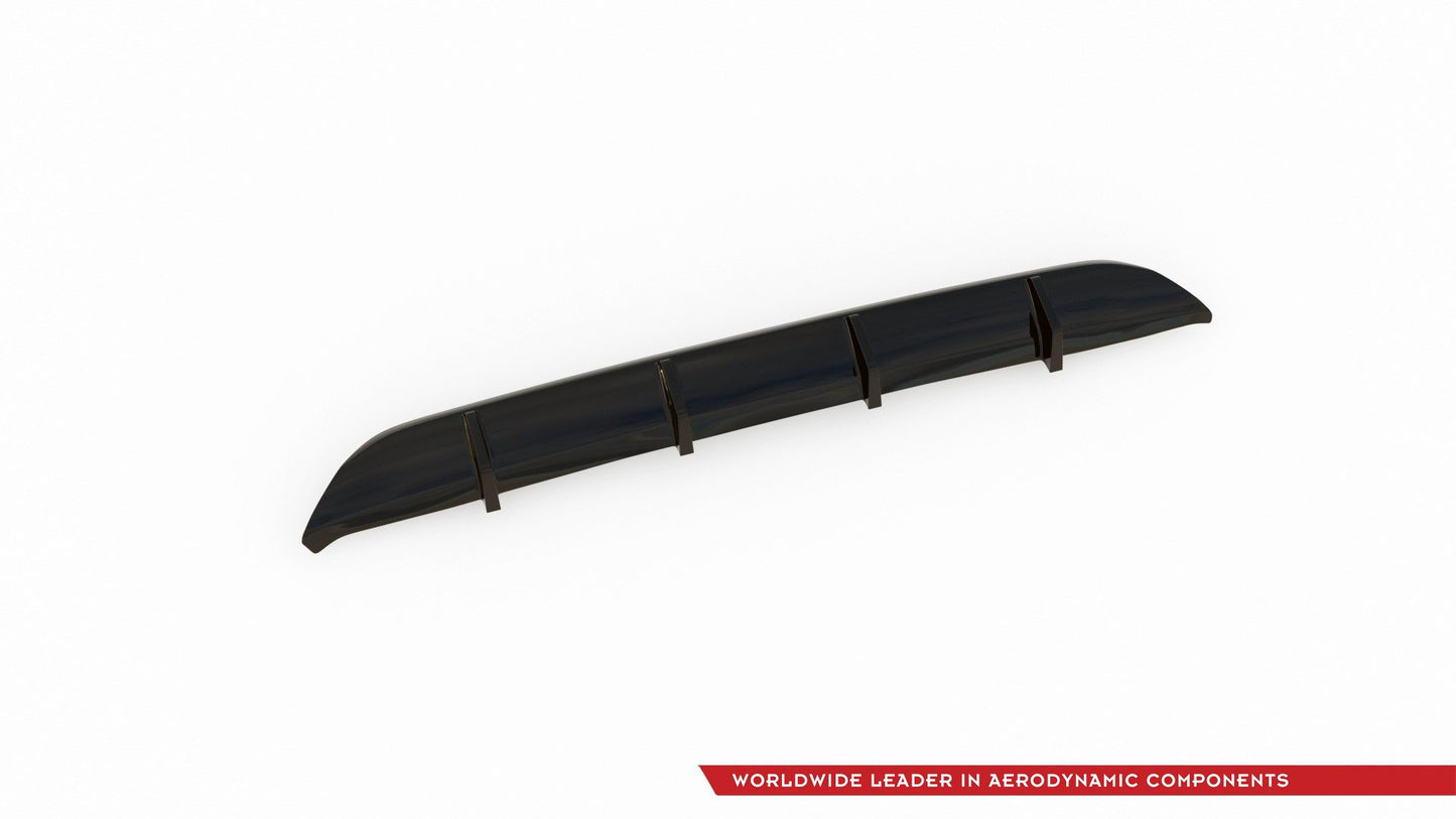 Diffusor Heck Ansatz für Toyota Corolla XII Limousine schwarz matt