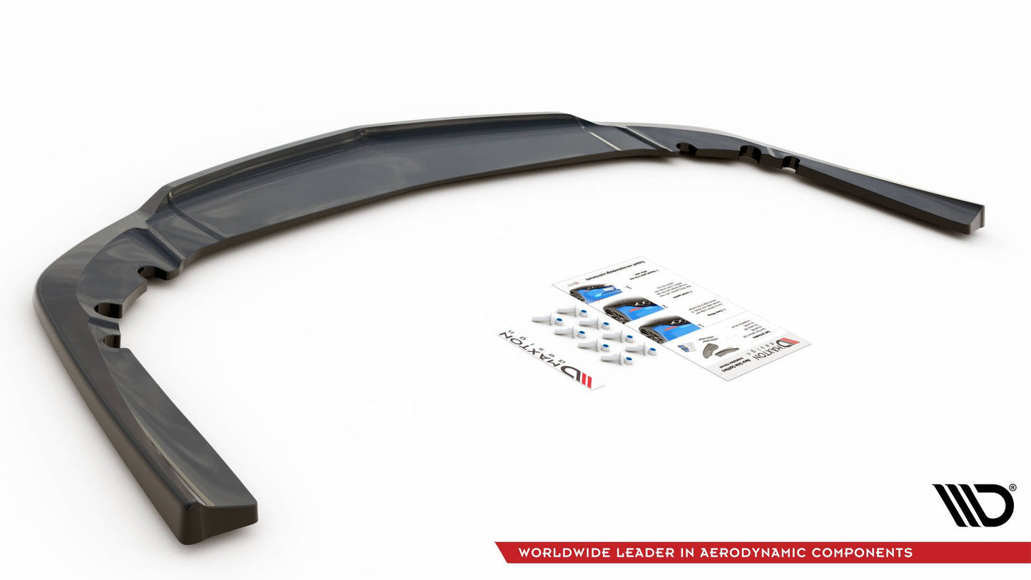 Mittlerer Diffusor Heck Ansatz DTM Look für Opel Insignia Mk. 1 OPC Facelift Carbon Look
