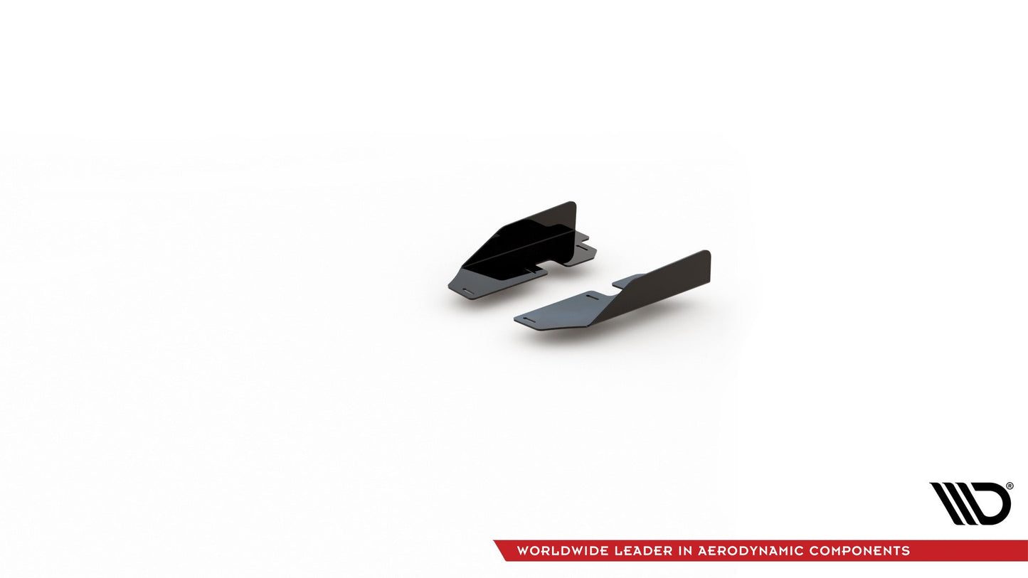 Side Flaps Ford Focus ST / ST-Line Mk4 schwarz Hochglanz