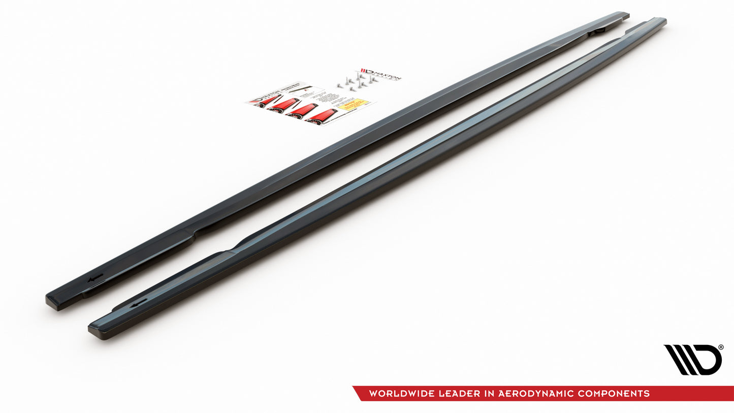 Seitenschweller Ansatz für V.2 für Audi RS6 C8 / RS7 C8 Carbon Look