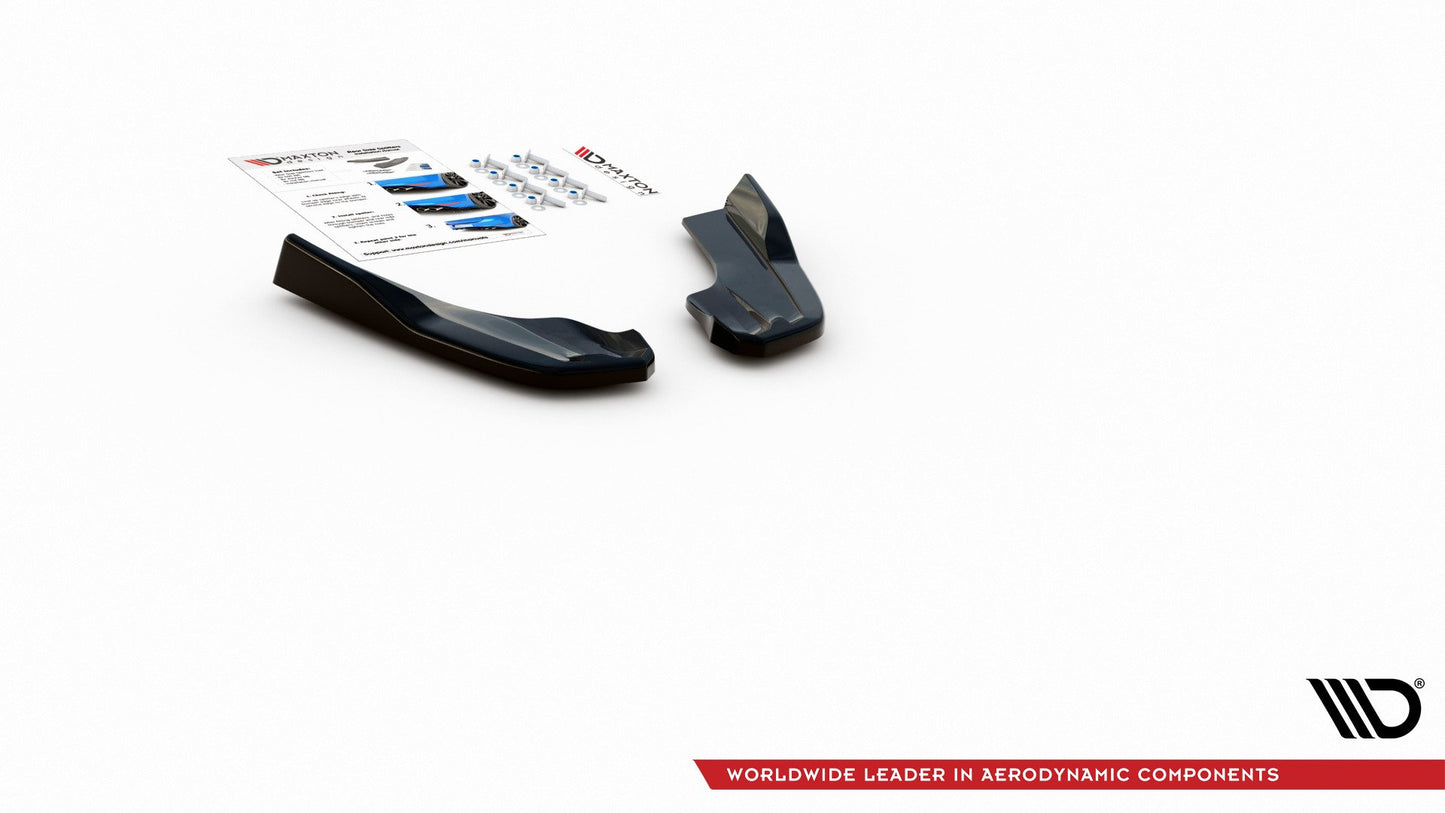 Heck Ansatz Flaps Diffusor V.3 für Ford Focus ST Mk4 schwarz matt
