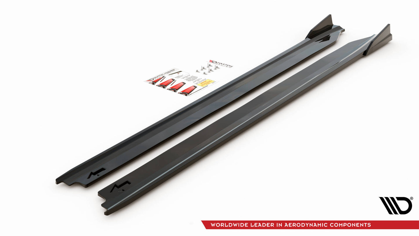 Seitenschweller Ansatz für Lamborghini Huracan EVO Carbon Look