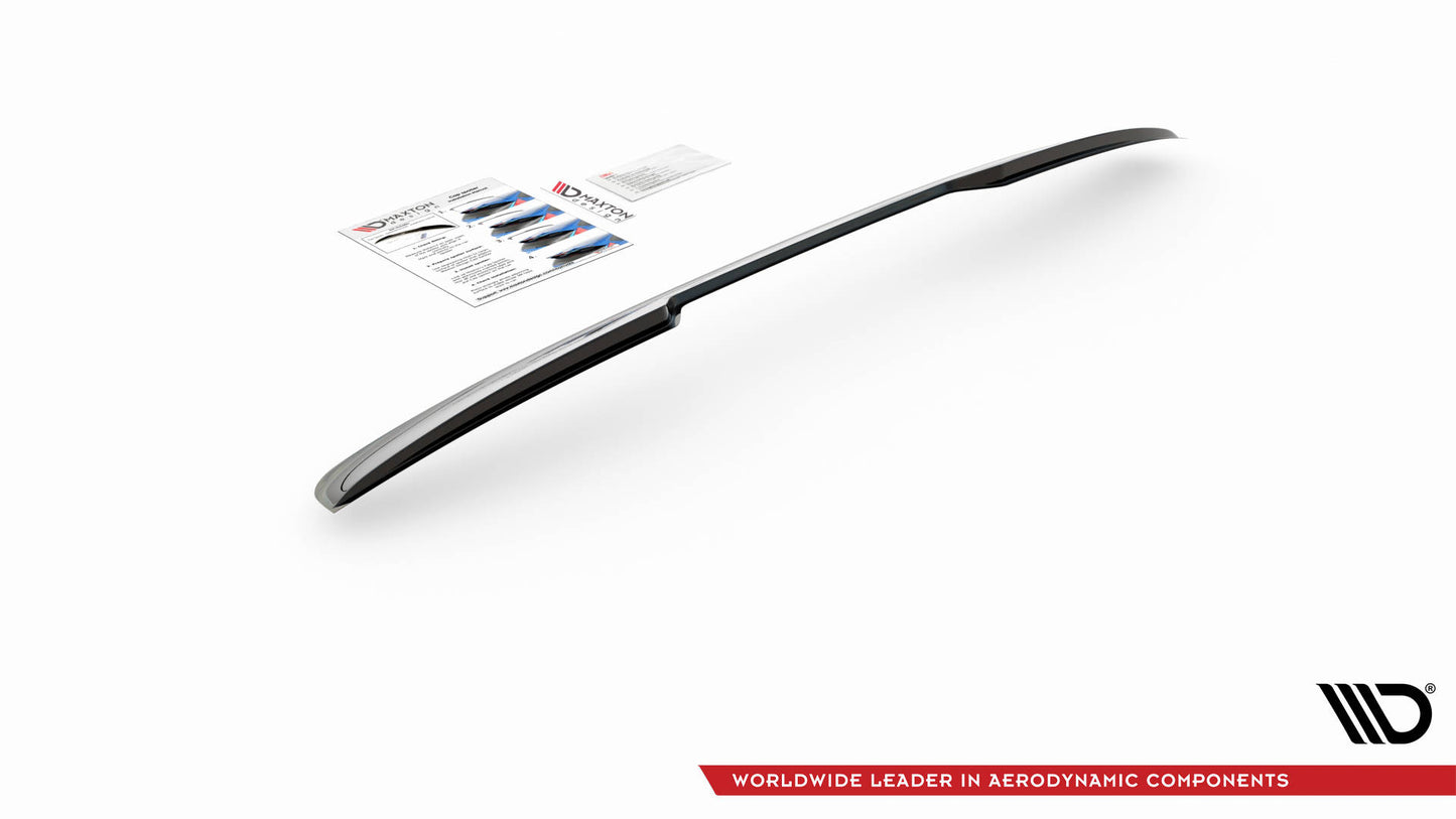 Heckscheiben Spoiler für Audi RS3 Limousine 8Y schwarz Hochglanz