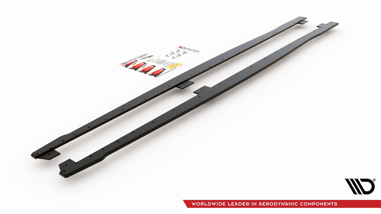 Robuste Racing Seitenschweller Ansatz für für V.2 BMW 1er F20 M135i / M140i / M-Paket