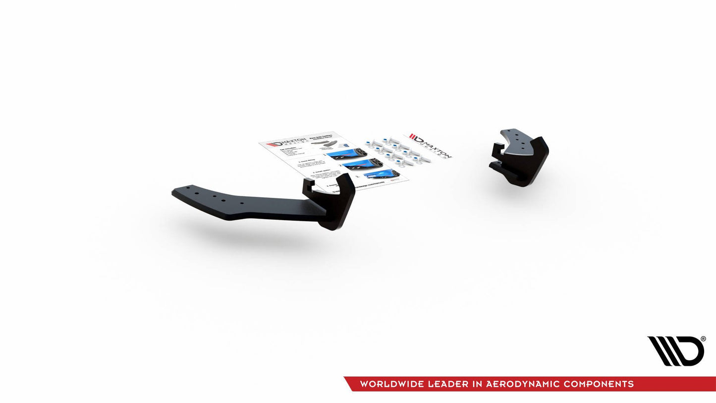 Robuste Racing Heck Ansatz Flaps Diffusor für VW Golf 7 R Facelift