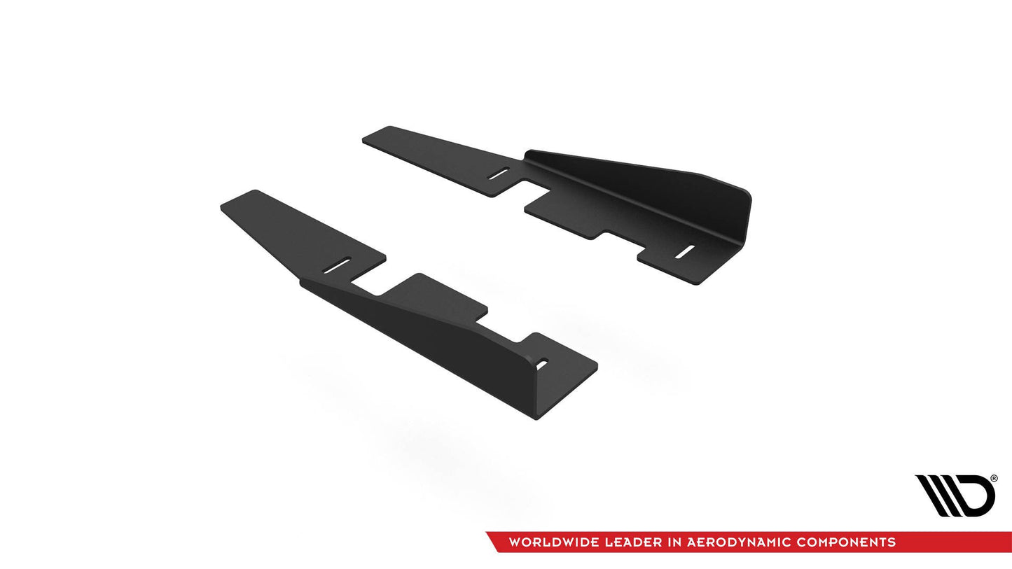 Side Flaps Seat Leon FR Mk4 schwarz Hochglanz
