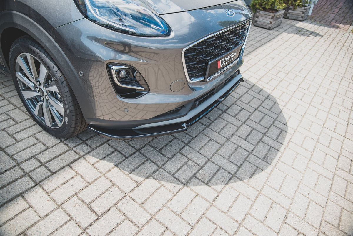 Front Ansatz für Ford Puma ST-Line Carbon Look