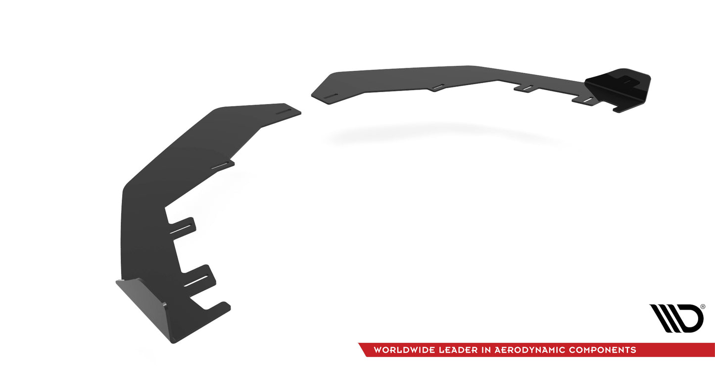 Front Flaps Audi RS3 8Y schwarz Hochglanz