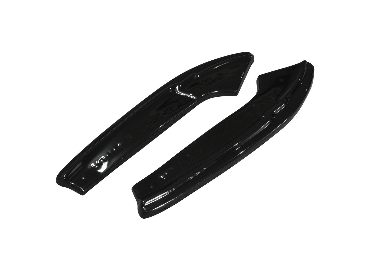 Heck Ansatz Flaps Diffusor für Audi A5 S-Line F5 Sportback schwarz matt