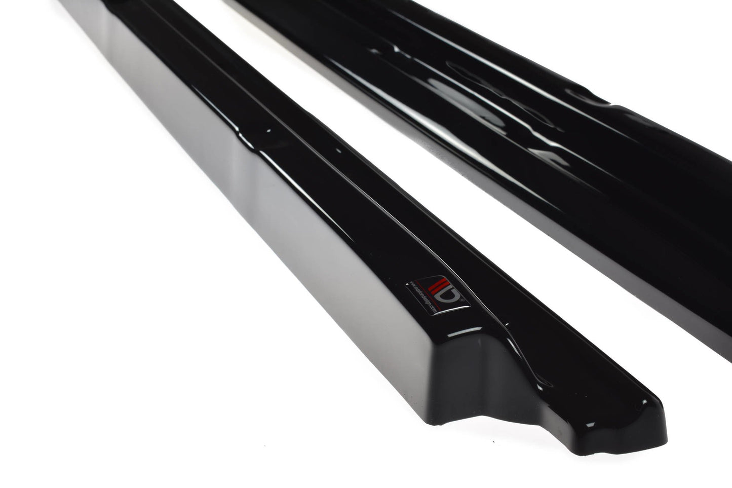 Seitenschweller Ansatz für FIAT 500 HATCHBACK vor Facelift Carbon Look