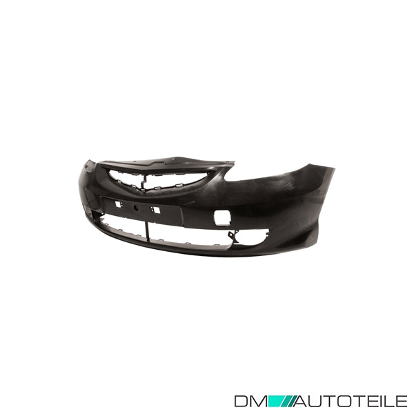 Stoßstange vorne glatt schwarz passt für Honda Jazz II 04-08