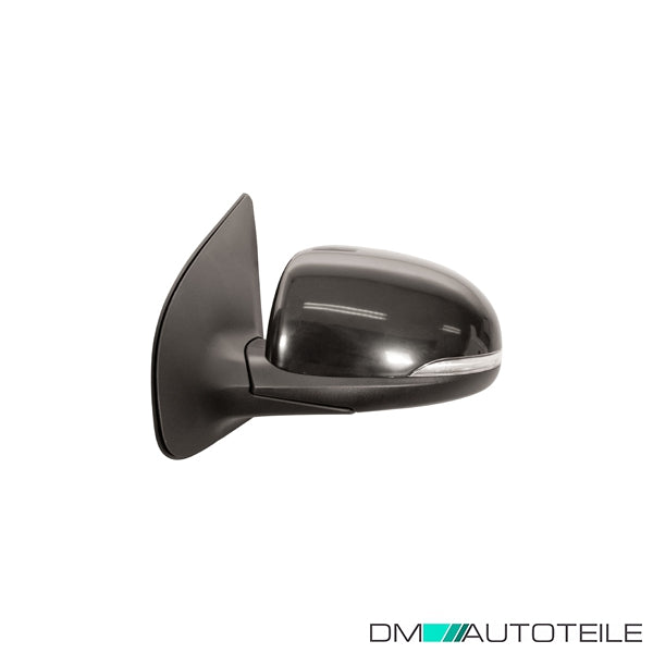 Außenspiegel links kpl. elektr. mit Blinklicht glasklar passt für Hyundai i20