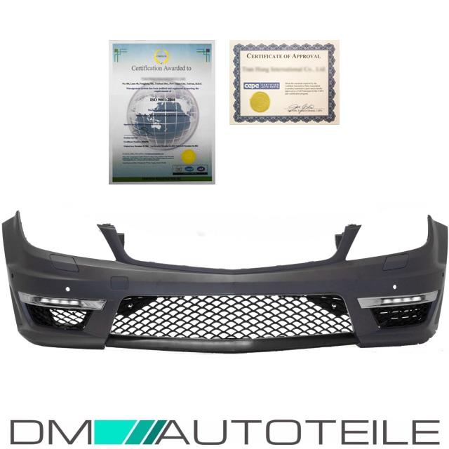 Mercedes W204 S204 Stoßstange Vorne FACELIFT + Tagfahrlicht +Zubehör für C63 AMG