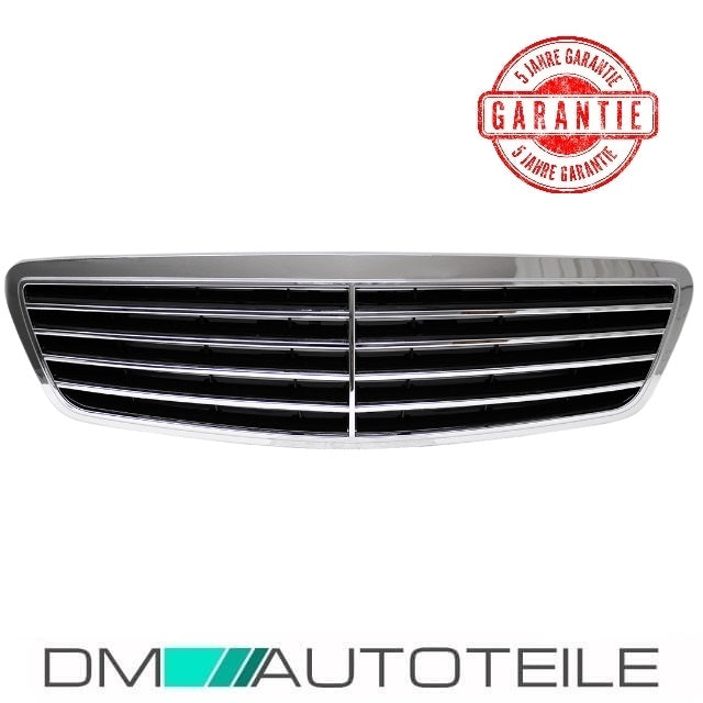 Mercedes W220 S-Klasse Kühlergrill Grill Chrom Schwarz alle Modelle Bj 98-02
