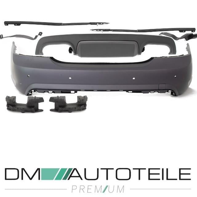 Mercedes S-Klasse W221 Stoßstange Hinten 05-13 SET +Duplex Diffusor für S65 AMG