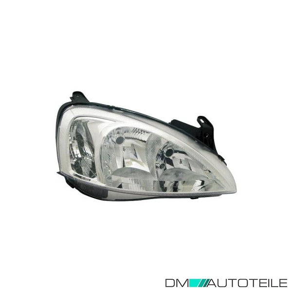 Hauptscheinwerfer links passt für Vauxhall Combo MK II (C) Kasten/Kombi 02-02