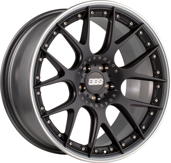 BBS CH-R 2 Schwarz Seidenmatt