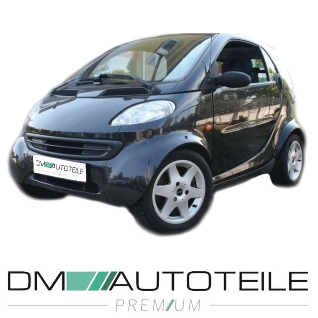 SET Smart 450 City Coupe Reparaturkit Vorne Mittelstück+ Abdeckung + Verstärkung + Stoßstange + Kotflügel + Gitter 98 - 02