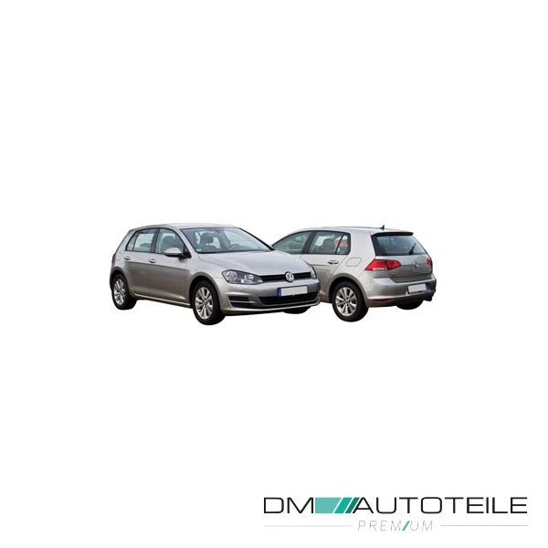 Stoßstange hinten grundiert 6x PDC passt für VW Golf VII 7 ab 10/2012 auch GTI