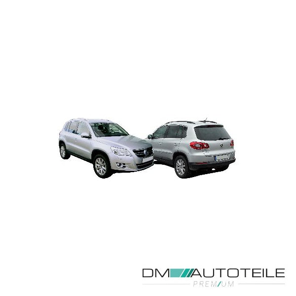 Stoßstange hinten grundiert ohne Parkhilfe passt für VW Tiguan 5N 07-11