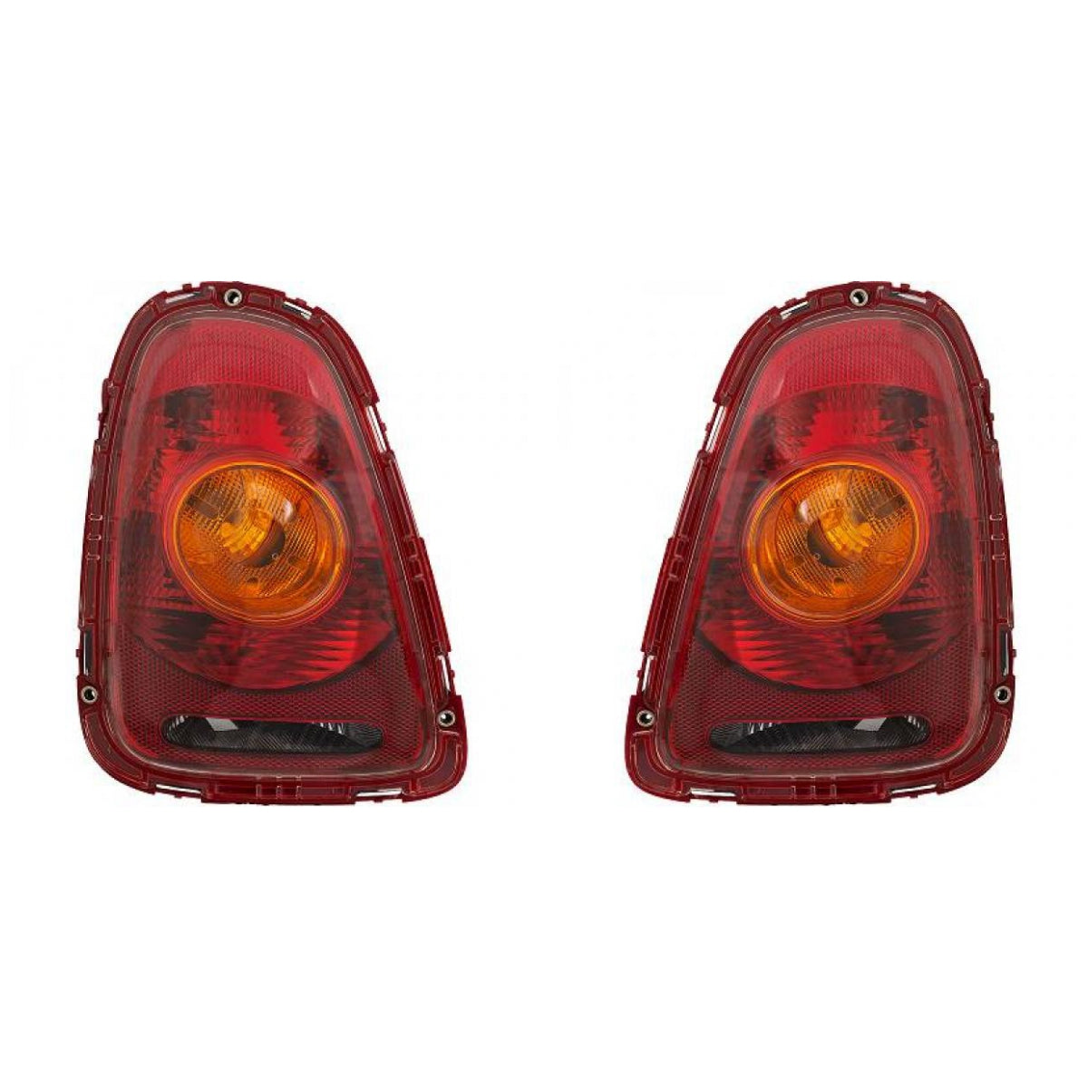 Depo TYC Rückleuchte SET rot gelb passt für Mini R55 R56 Facelift 2006-2015