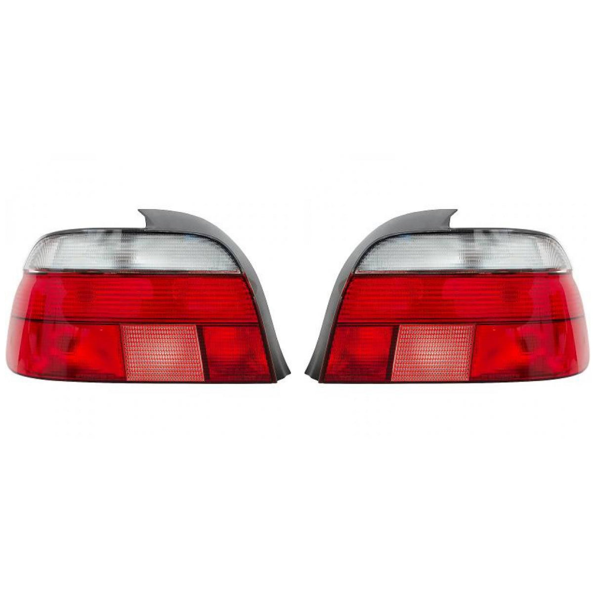 Depo / TYC Rückleuchte Heckleuchte rot weiss SET passt für BMW 5er E39 95-00