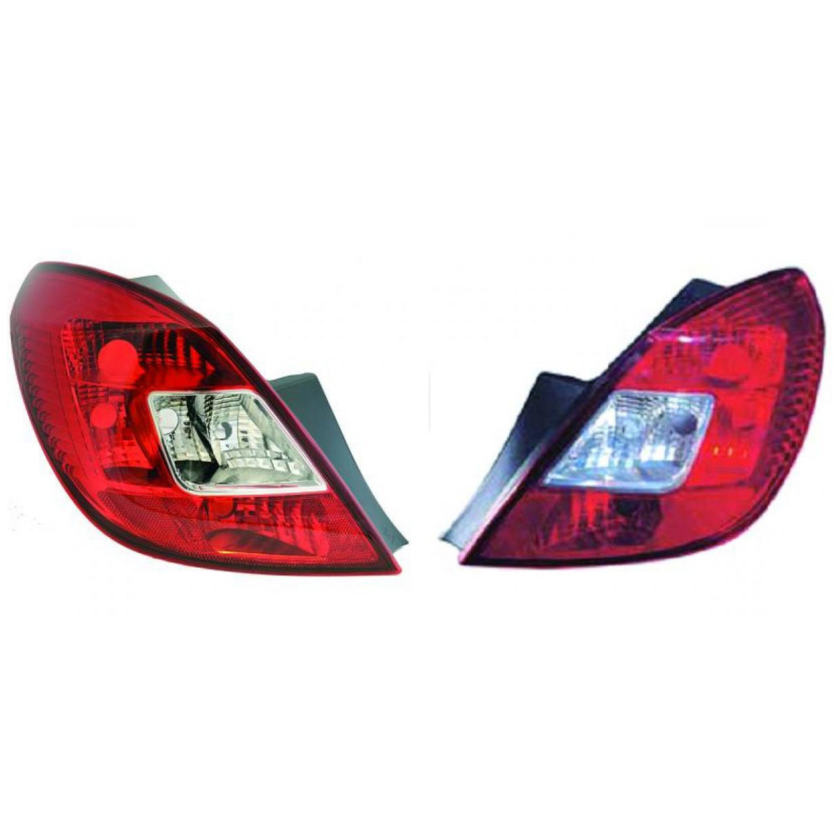 Depo / TYC Rückleuchte SET passt für Opel Corsa D 5 Türig ab Baujahr 06-14