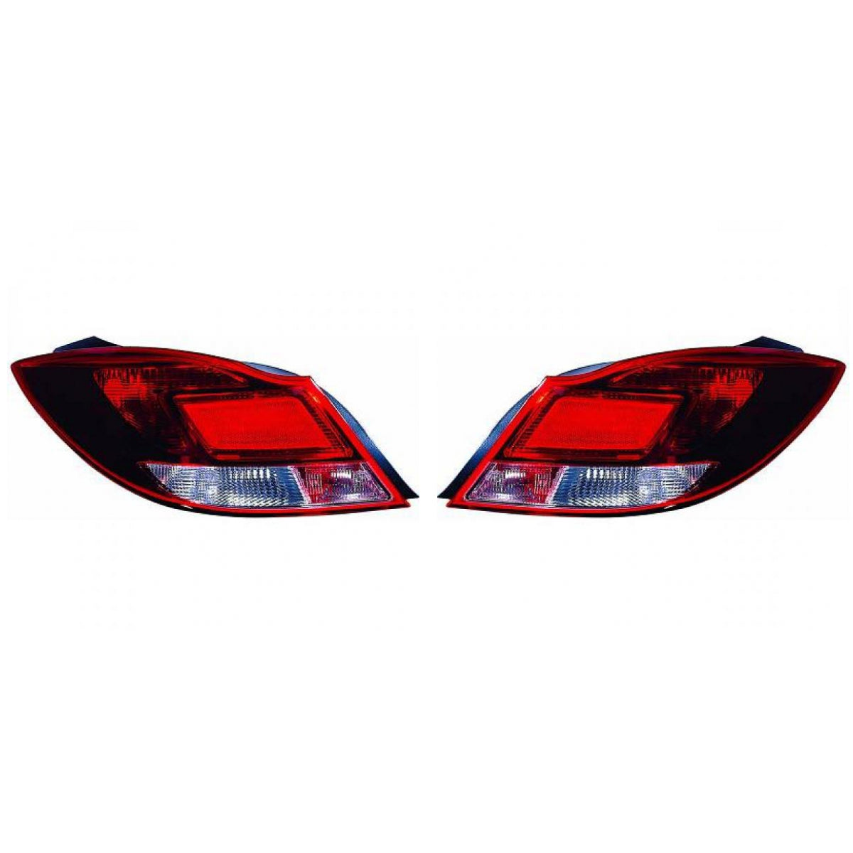 Depo / TYC Rückleuchte SET passt für Opel Insignia A Stufenheck G09 ab 08-13