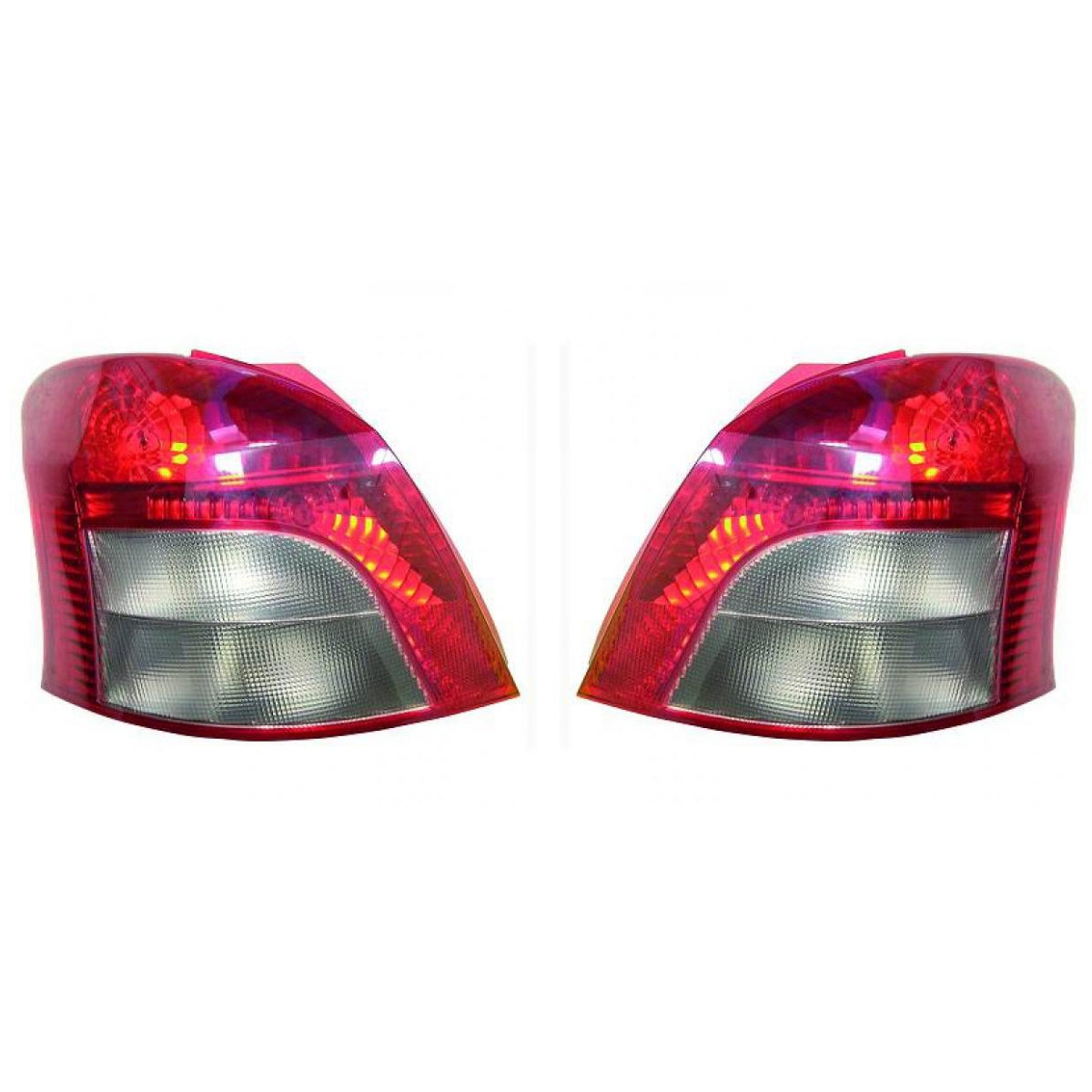 Depo / TYC Rückleuchte SET passt für Toyota Yaris Liftback P9 ab 06-09