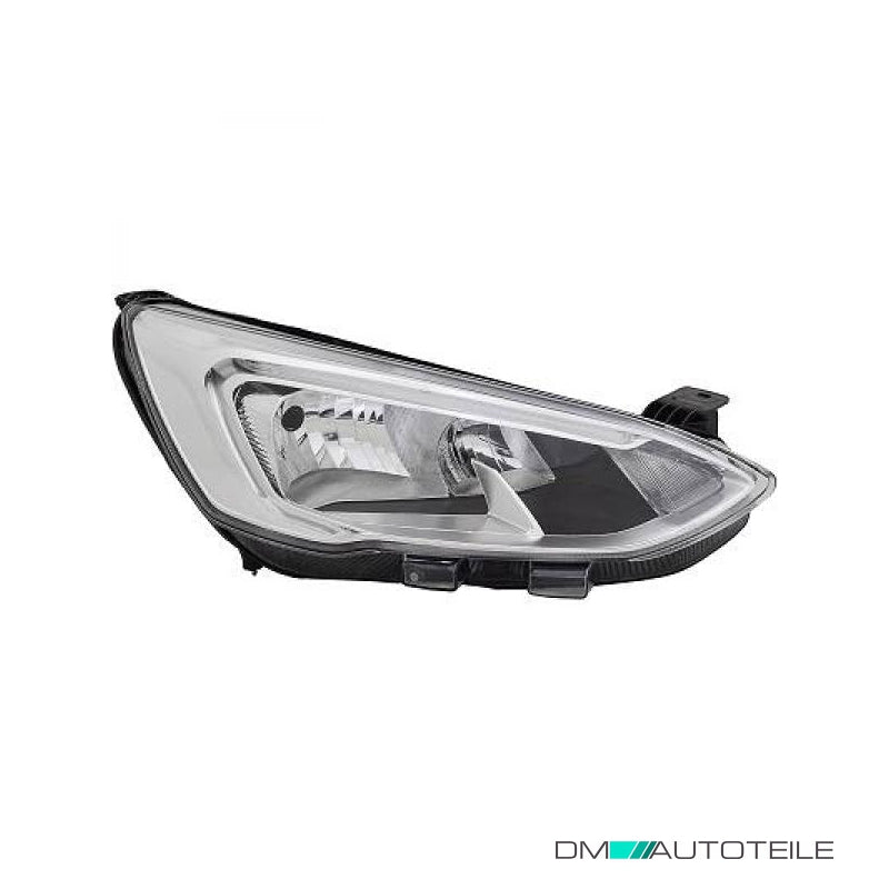 Scheinwerfer + LED H7/H1 rechts passt für Ford Focus IV (HM/HN/HP) ab Baujahr 18