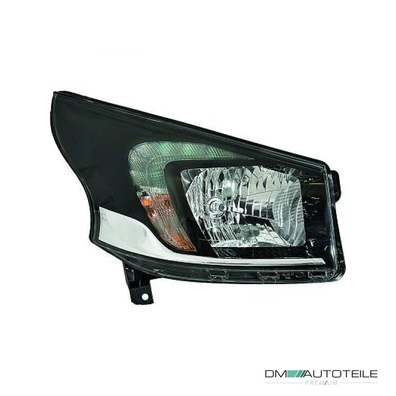 Hella Scheinwerfer H4 + LED / TGFL rechts passt für Opel Vivaro B (X82) ab 14-19