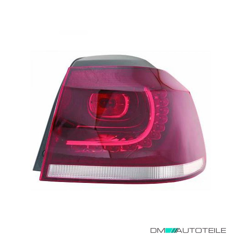 Depo / TYC LED weiß/rot Rückleuchte links passt für VW Golf VI (5K1) ab 08-12